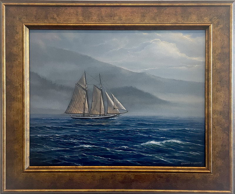 01 Michael Harvan Yesterdays Passage oil 3000