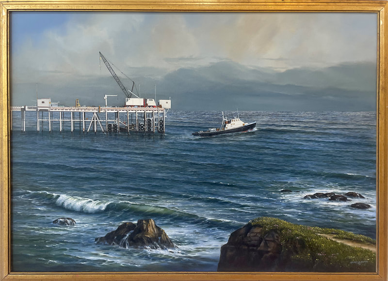 15 Michael Harvan To and Fro (Carpinteria) oil 6000