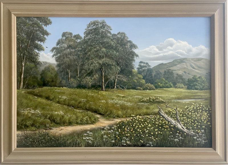16 Michael Harvan Pathways (Carpinteria)  oil 5200