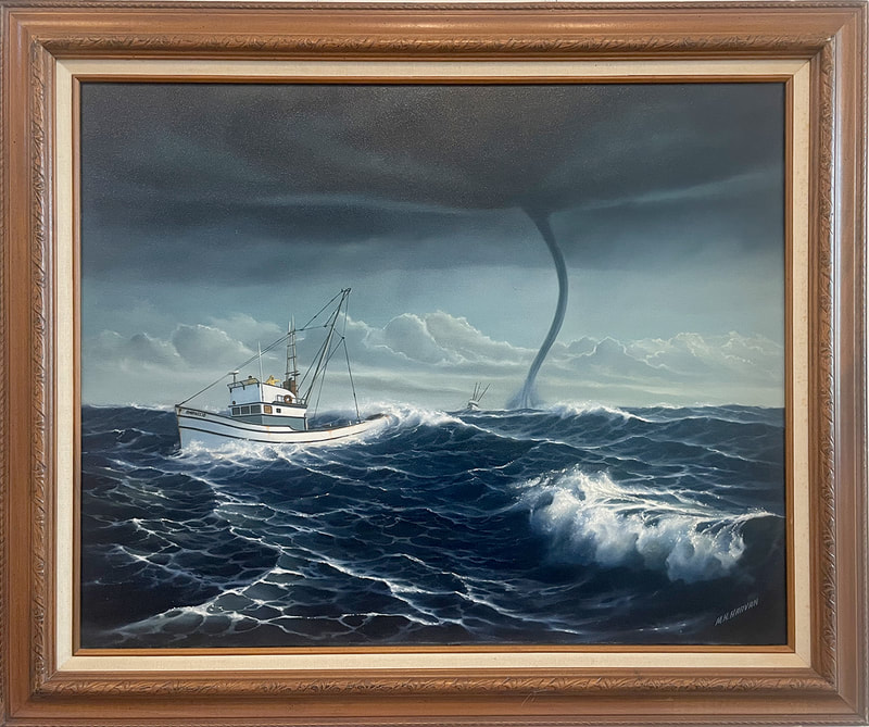 18 Michael Harvan In Harms Way oil 5200
