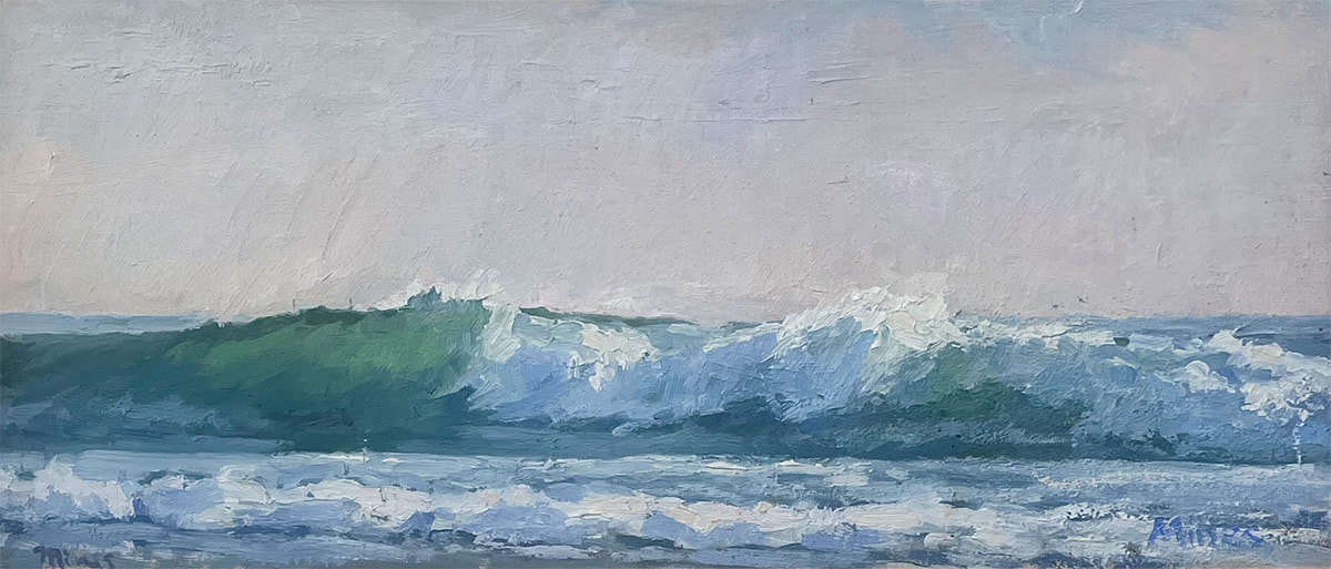 25 Laurel Mines Waves oil 900