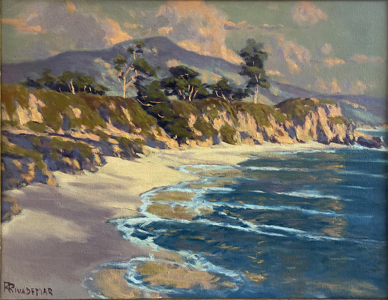 30 Rodolfo Rivademar Carpinteria Bluffs oil 1800